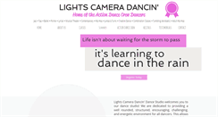 Desktop Screenshot of lightscameradancin.com